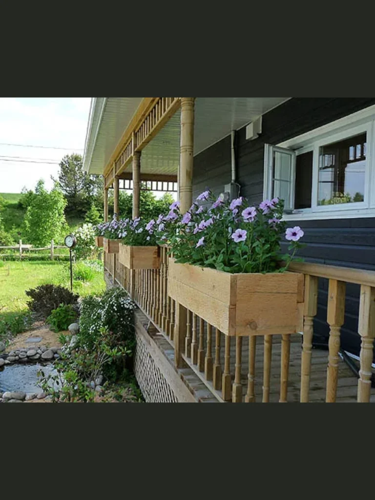 Railing Planter Boxes