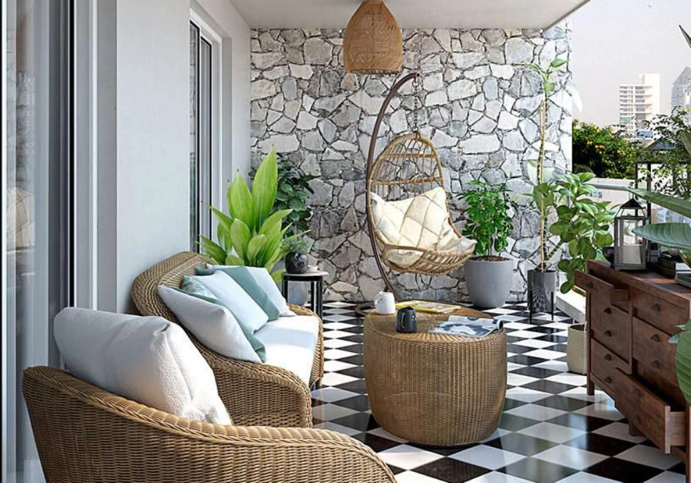 Rattan Furniture for Natural Balcony Vibe