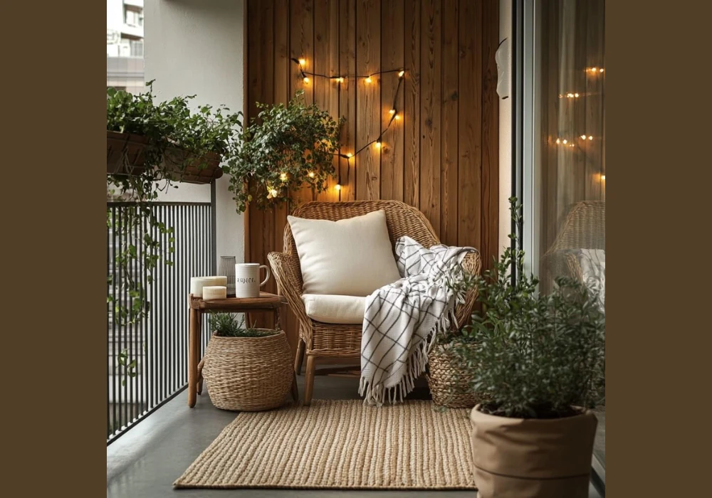 Rattan Seating for a Cozy Look