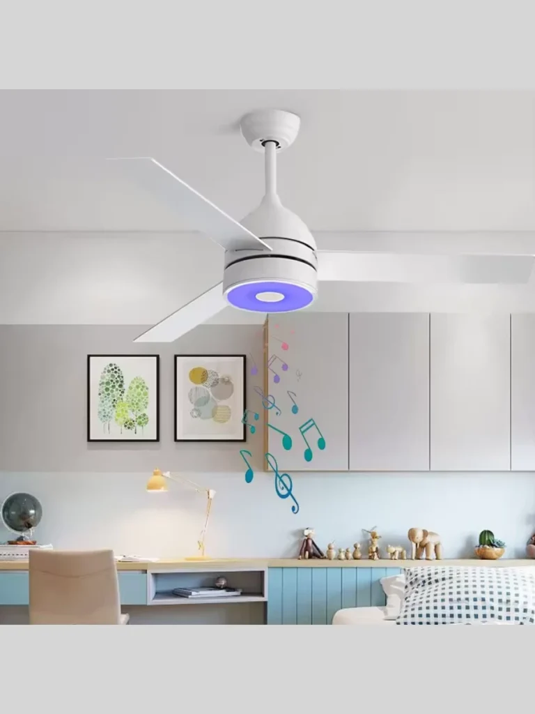 Remote Controlled Multi-Color LED Fans