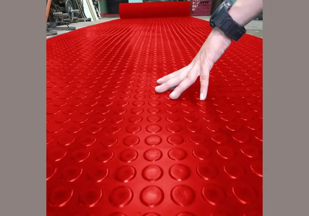 Rubber Roll Garage Flooring