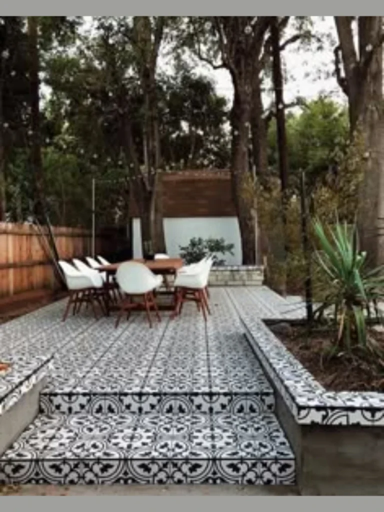 Rugged Slate Stone Porch Flooring Ideas