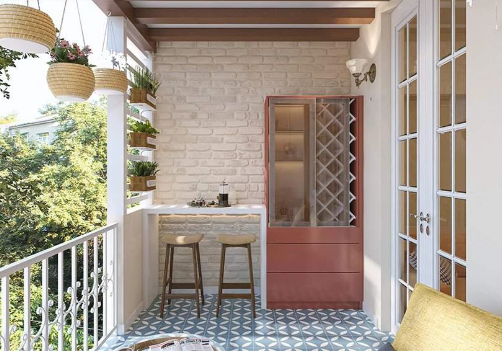 Rustic Balcony Door Ideas for Cozy Home Design