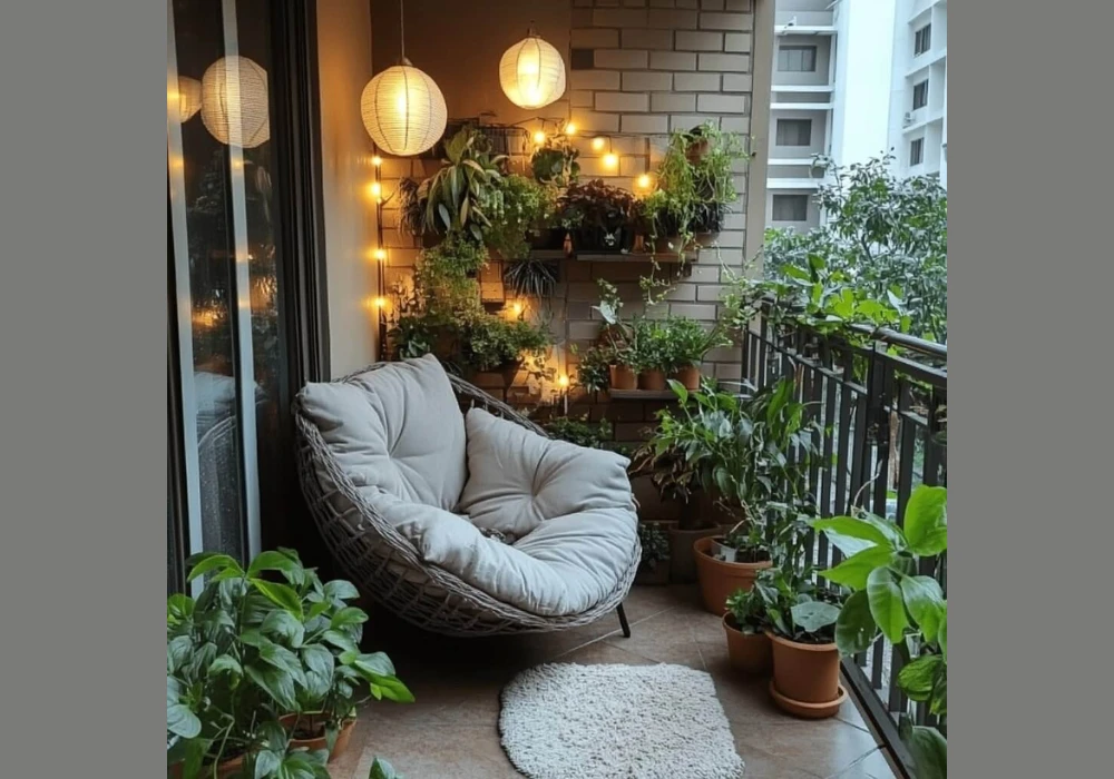 Rustic Balcony Plant Stand Ideas for Cozy Garden Feel