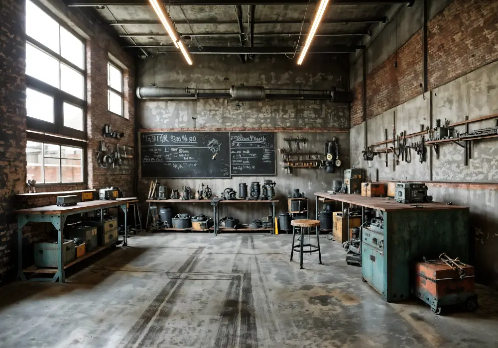 Rustic Garage Makeover