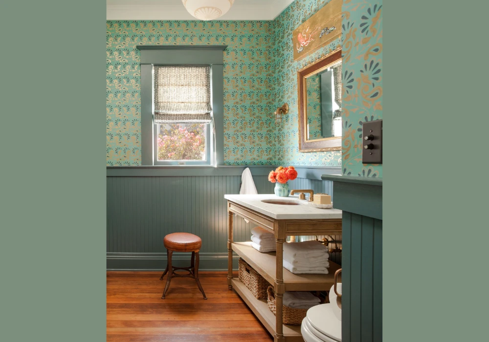 Sage Green Accent Wall for a Subtle Statement