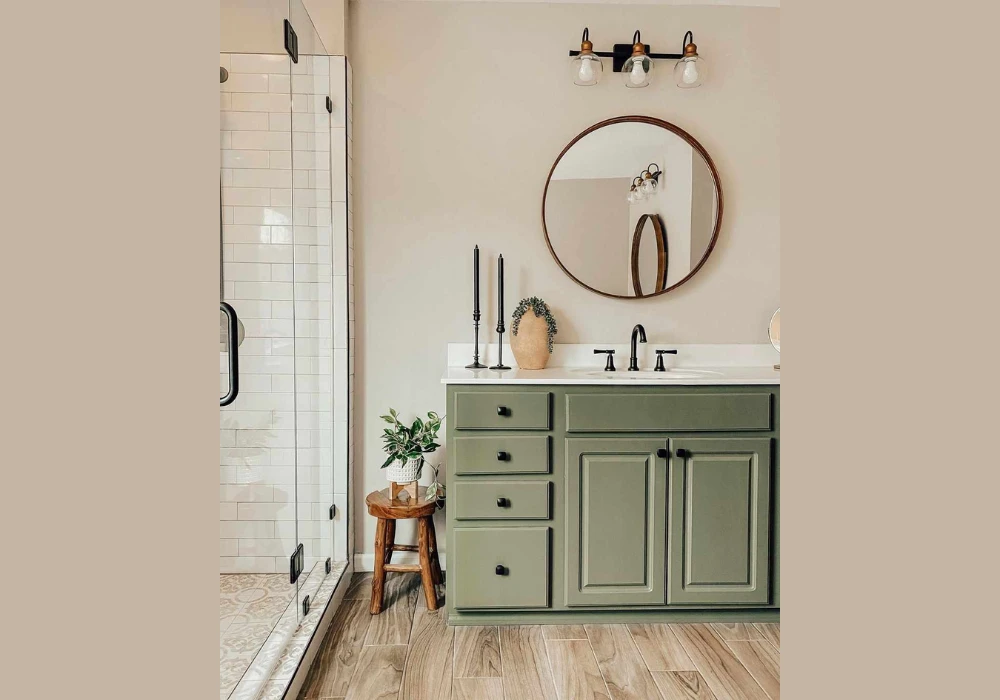 Sage Green Bathroom Decor and Accessories