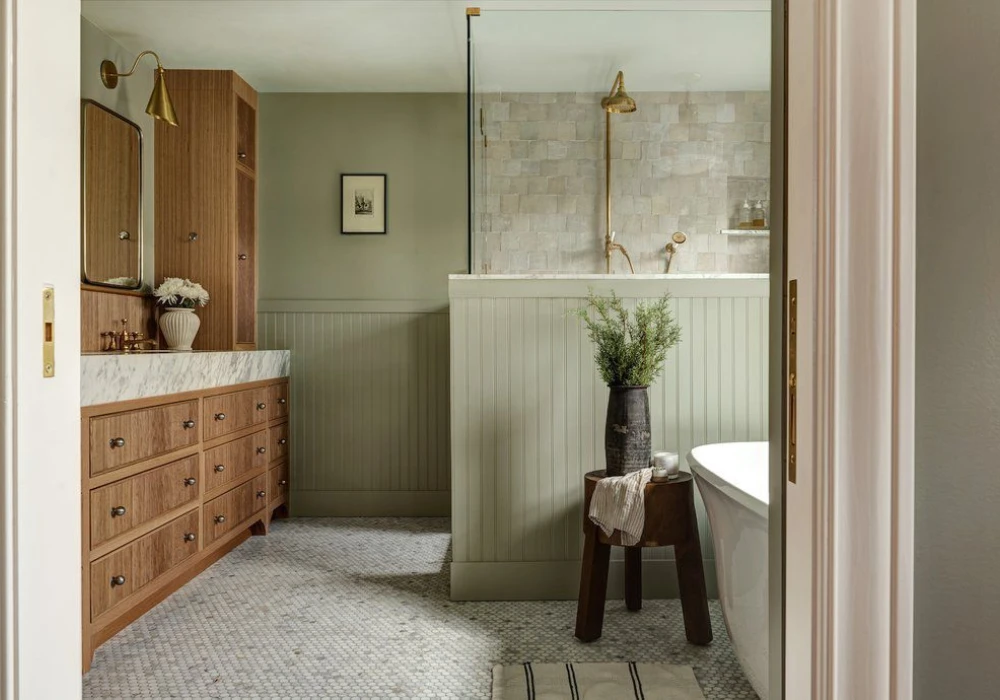 Sage Green Painted Walls for a Soft Natural Look