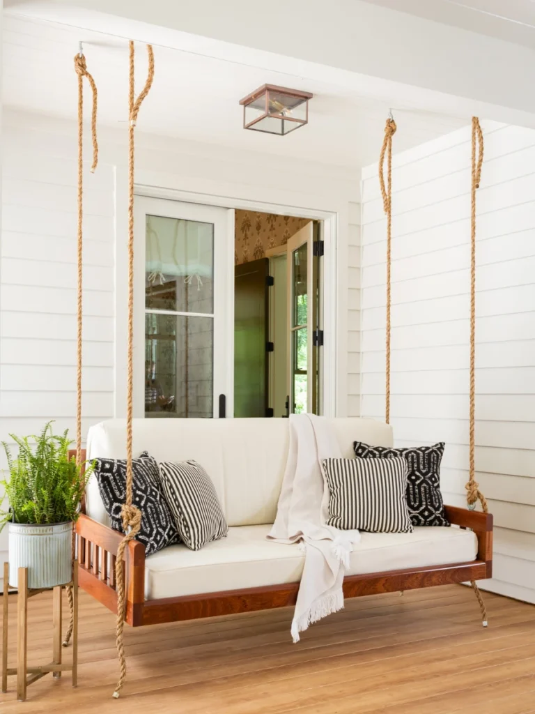 Scandi Hygge with Sheepskins and Wood