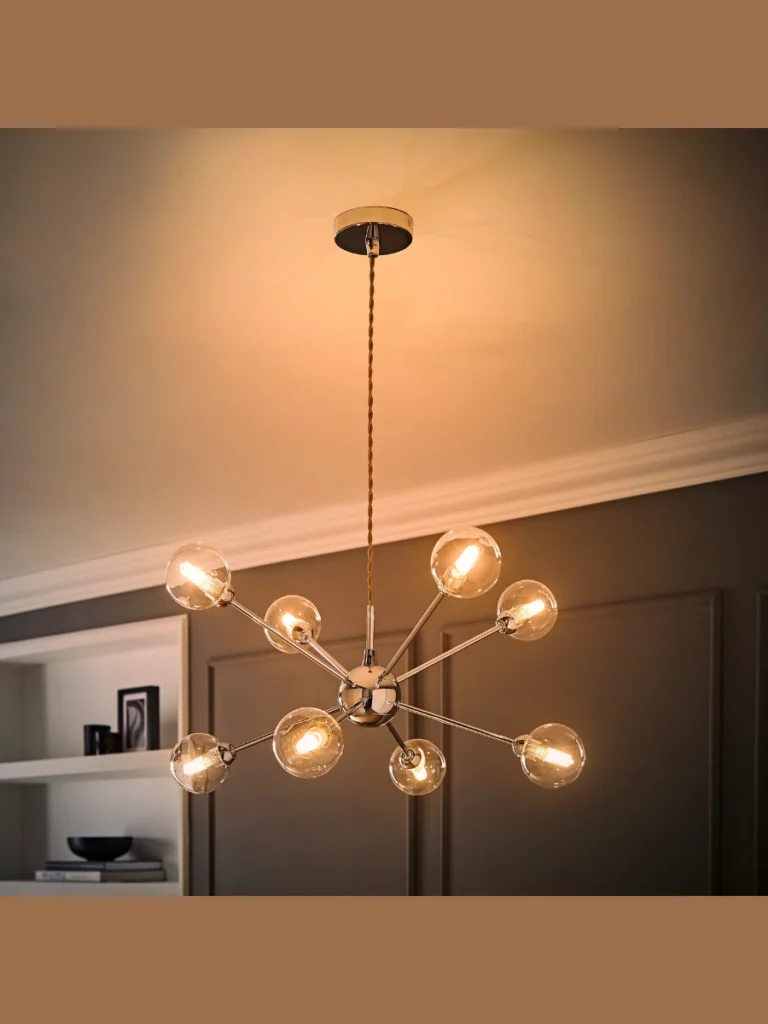 Sculptural Sputnik Lights