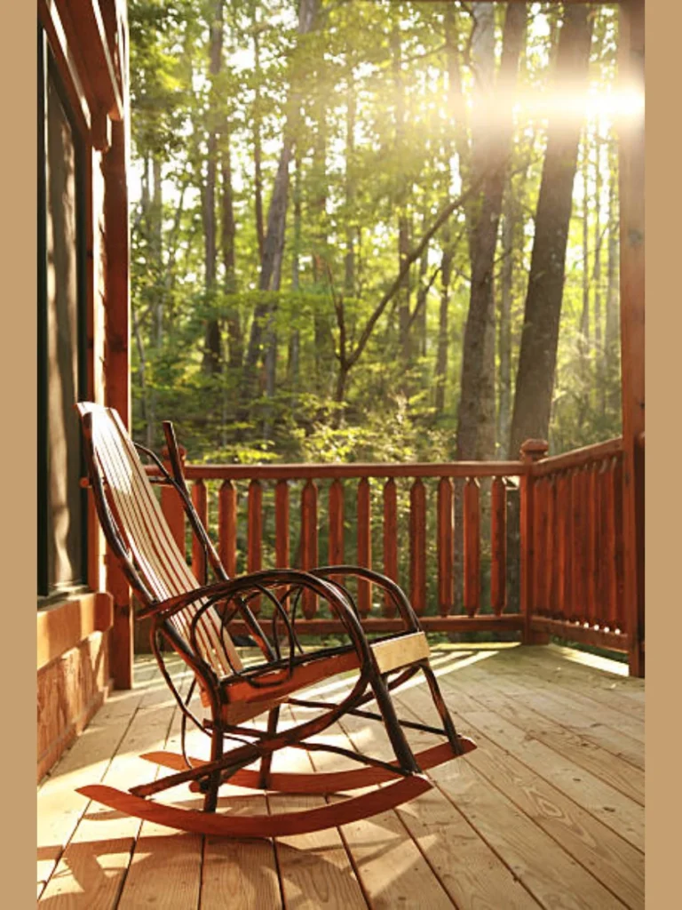 Seasonal Porch Rocking Chair Companions