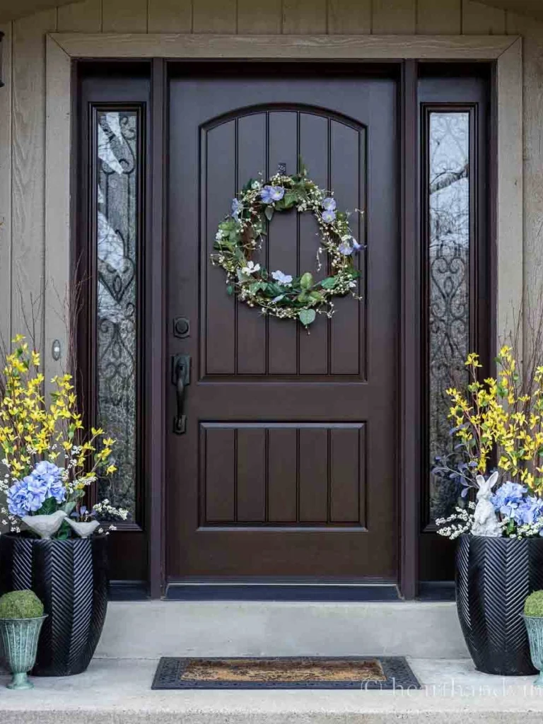 Seasonal Wreaths for the Front Door