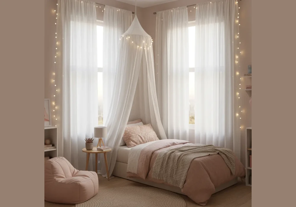 Sheer Curtains for Light and Ventilation