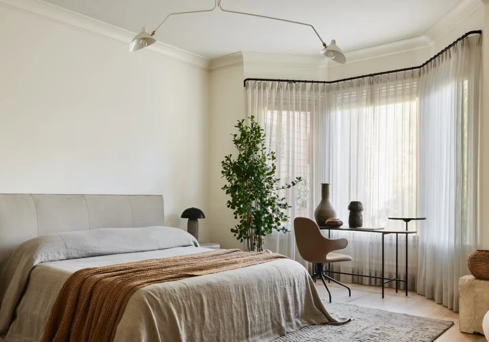 Sheer Curtains for Natural Light and Airflow 