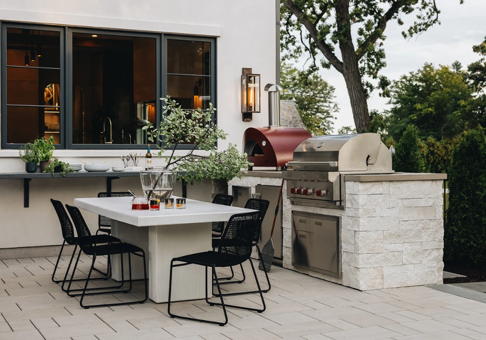 Simple Grill Station Layout for Backyard Summer Cooking