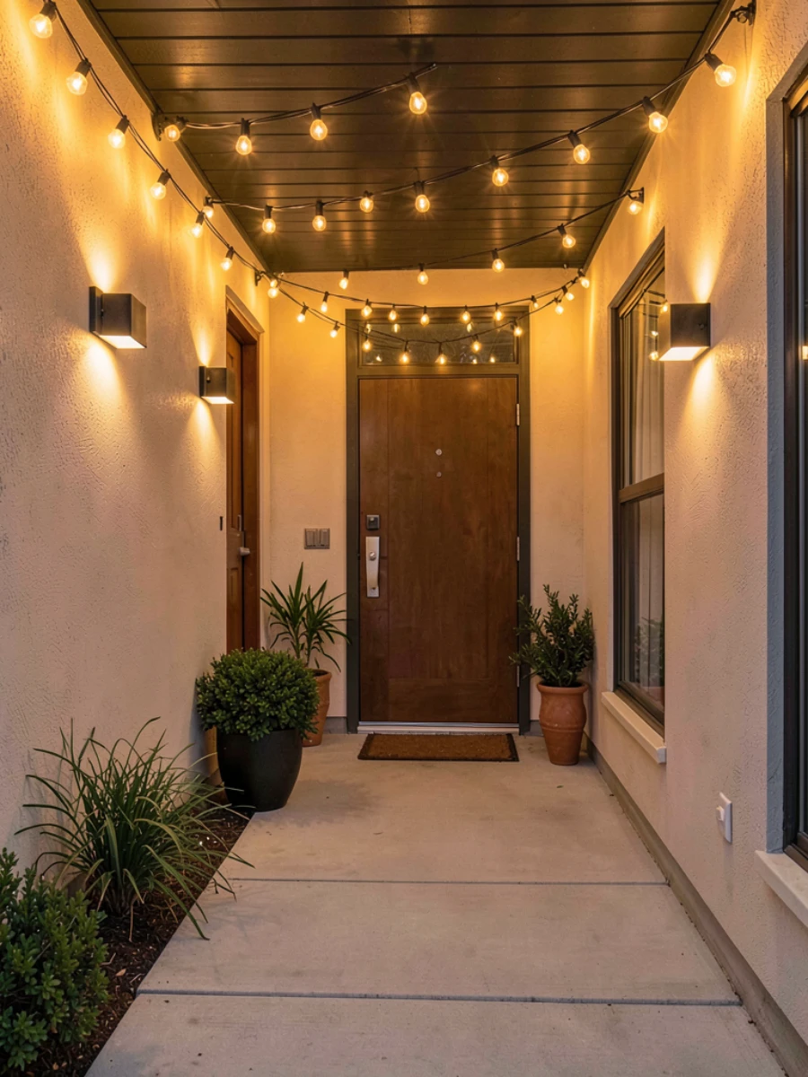 Simple Lighting Ideas for Porch Decoration