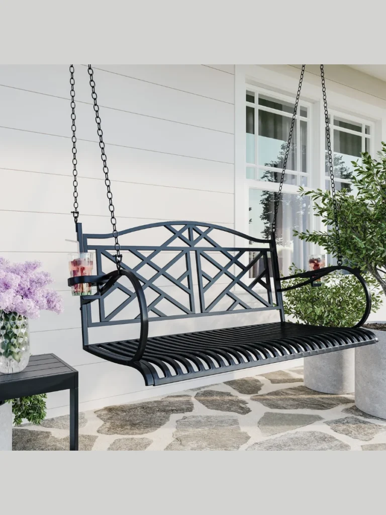 Sleek Modern Metal Swings