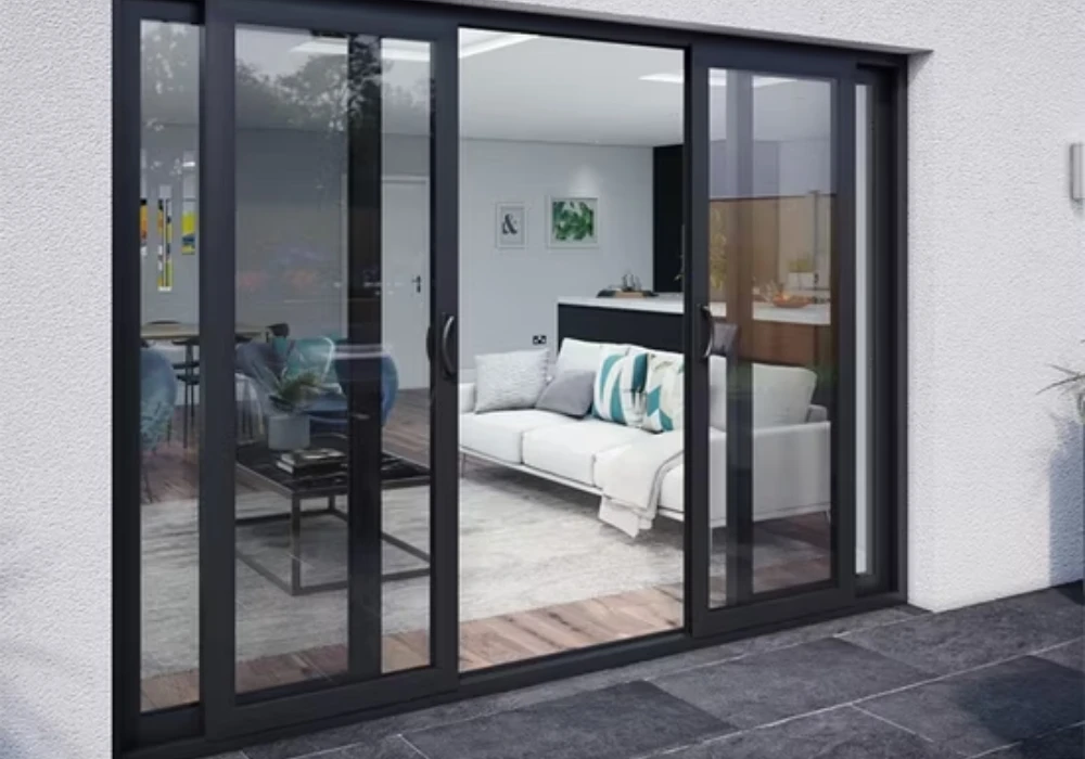 Sliding Aluminum Glass Combo Balcony Door Ideas