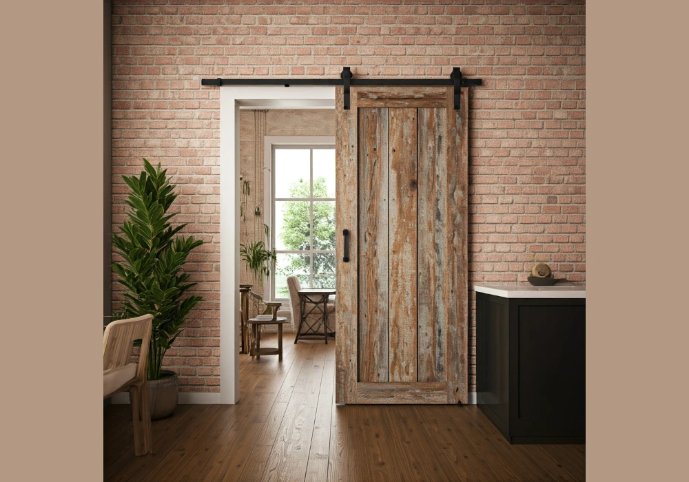 Sliding Barn Doors for Rustic Farmhouse Appeal
