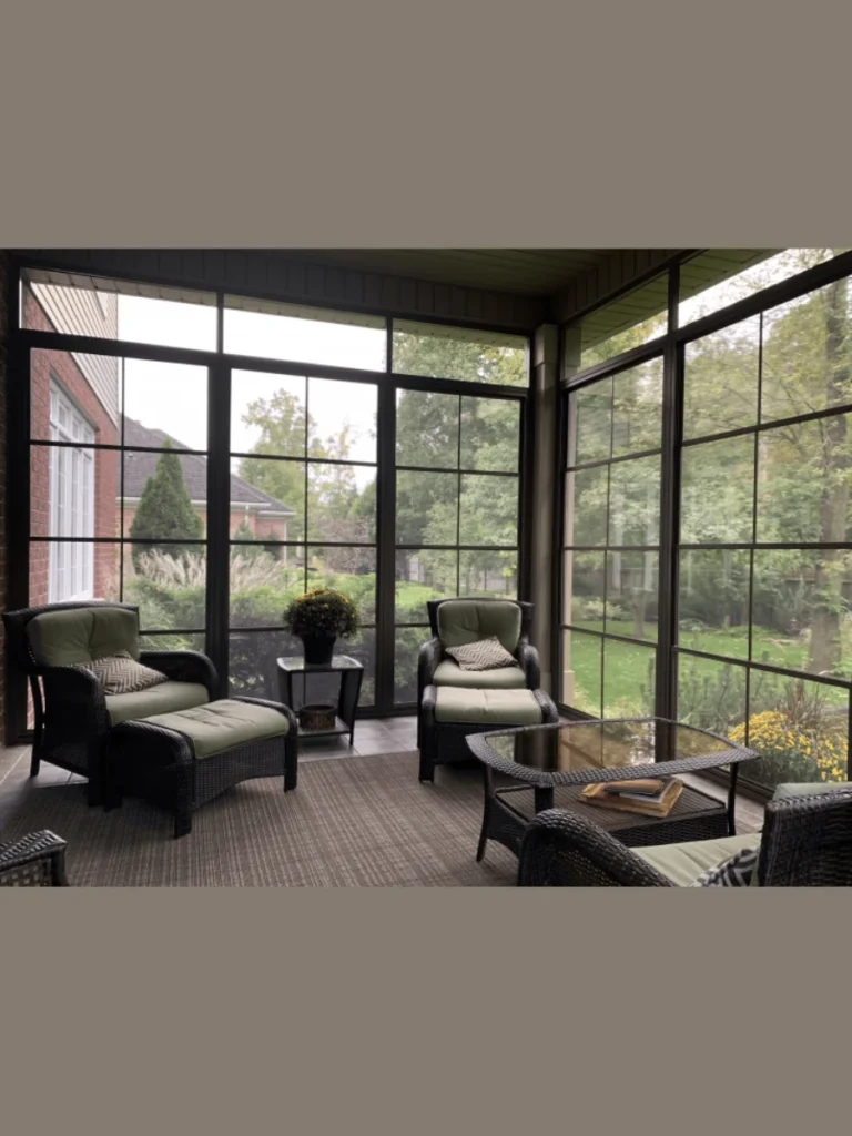 Sliding Clear Vinyl Window Tracks