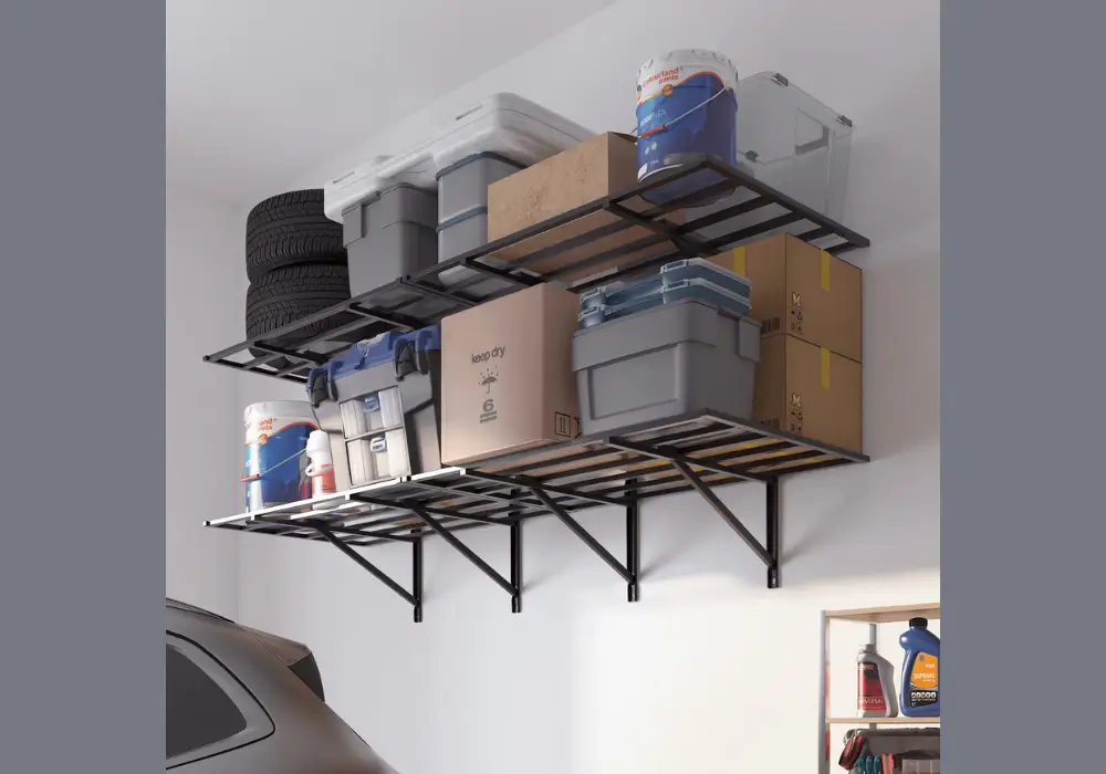 Sliding Wall-Mounted Shelves