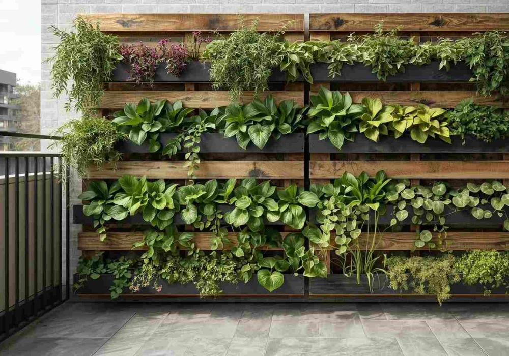 Small Balcony Garden Ideas with Fresh Green Plants