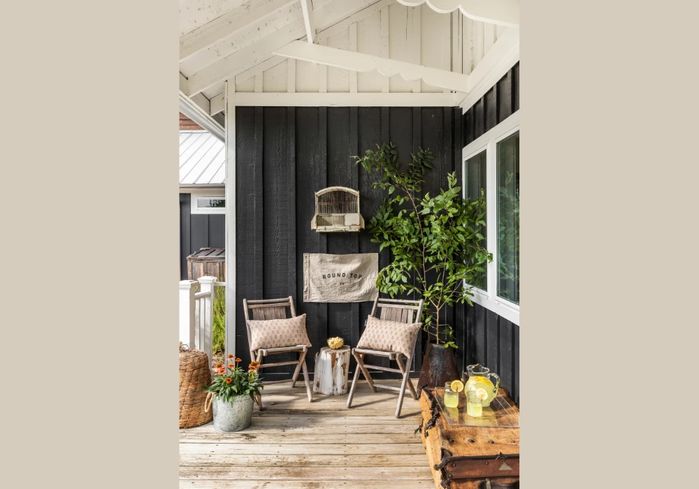 Small Coffee Corner Setup for Summer Porch Decor Ideas