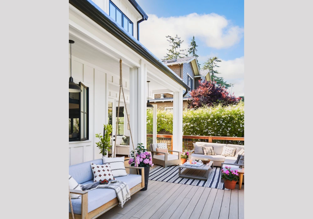 Small Cozy Seating Balcony Patio