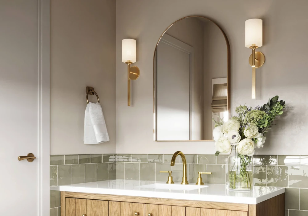 Smart Bathroom Sconces
