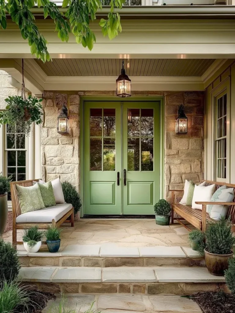 Soft Greige for a Warm Welcome