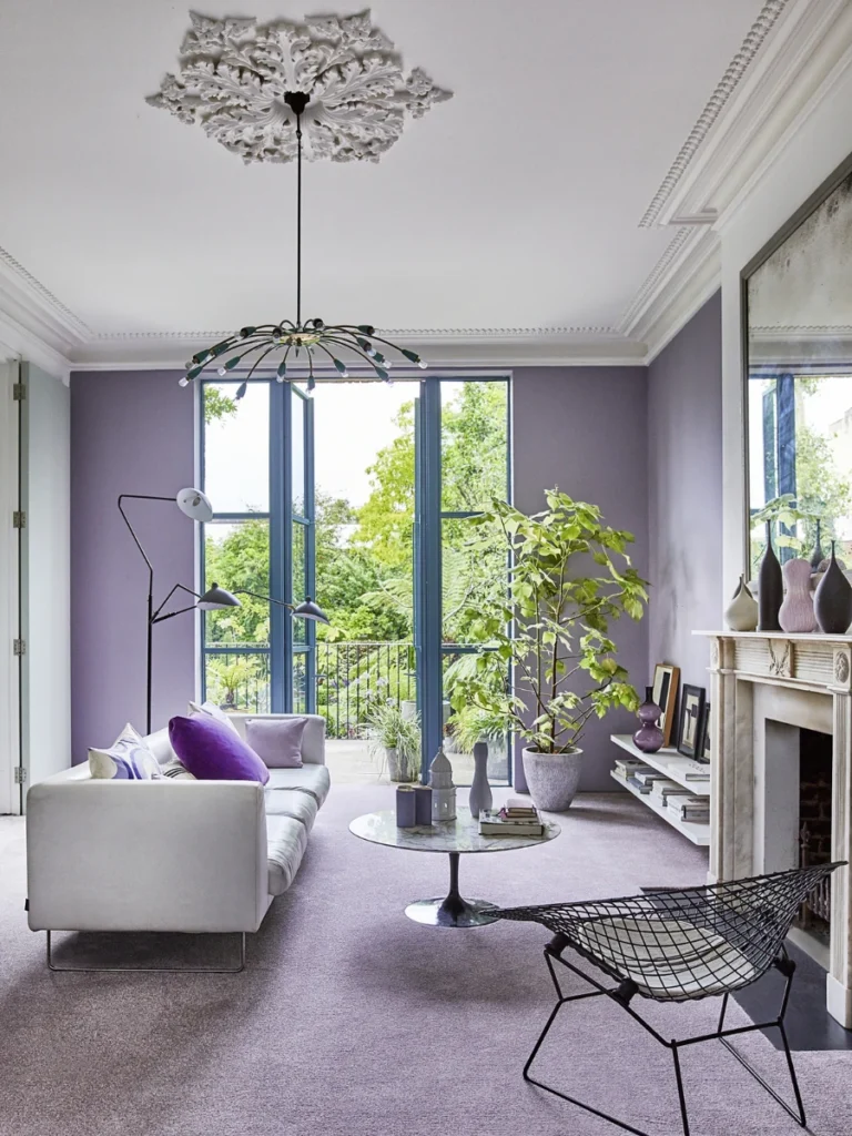 Soft Lavender and Lilac Tones