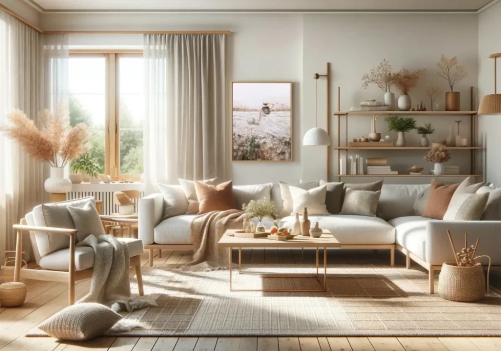 Soft Neutral Color Palette for a Calm Summer Vibe