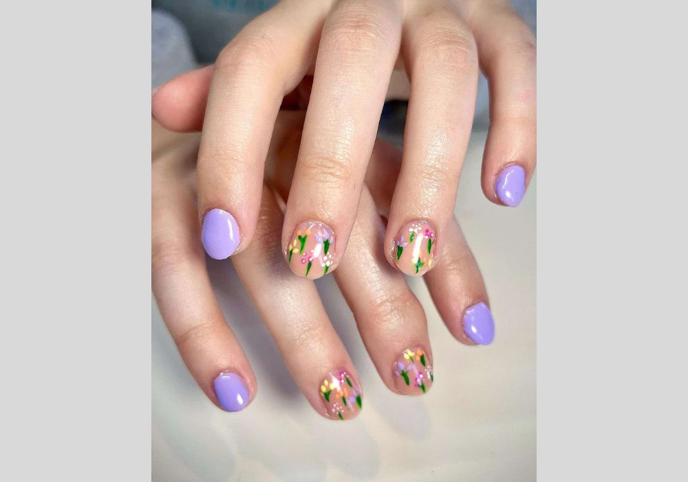 Soft Pastel Summer Short Nail Ideas for a Clean Look