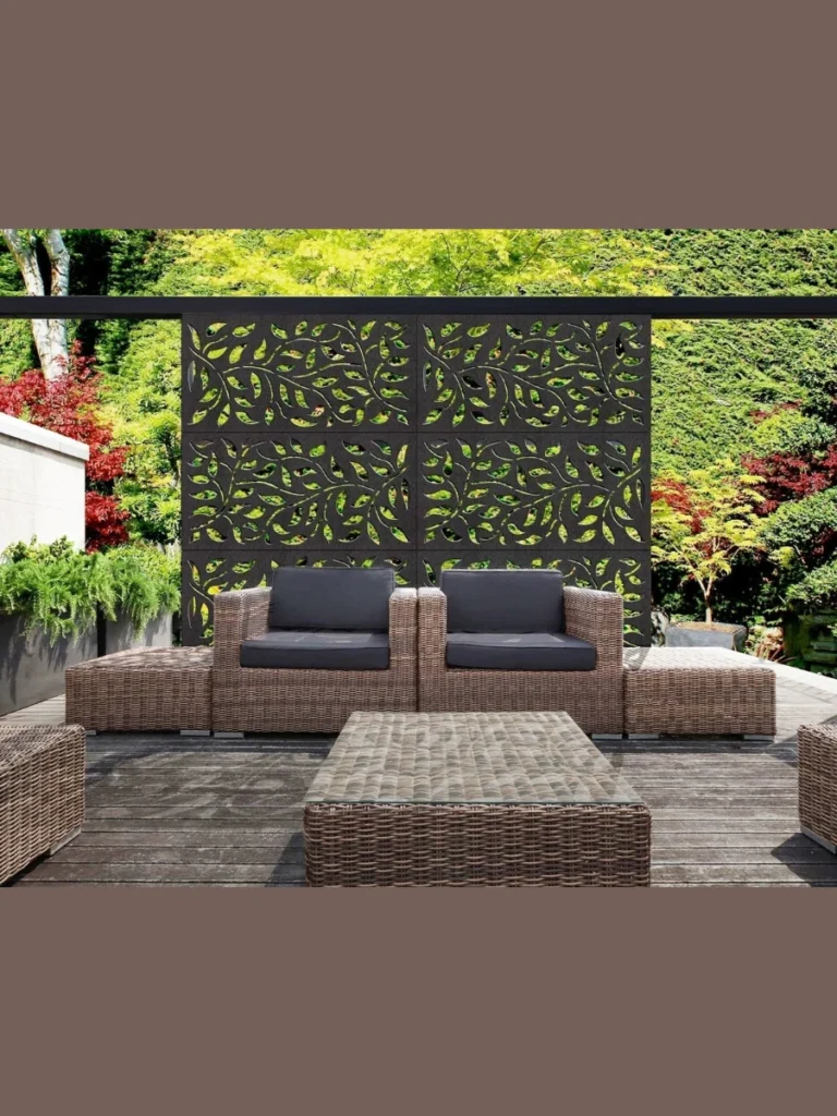 Solid Privacy Screen Fence