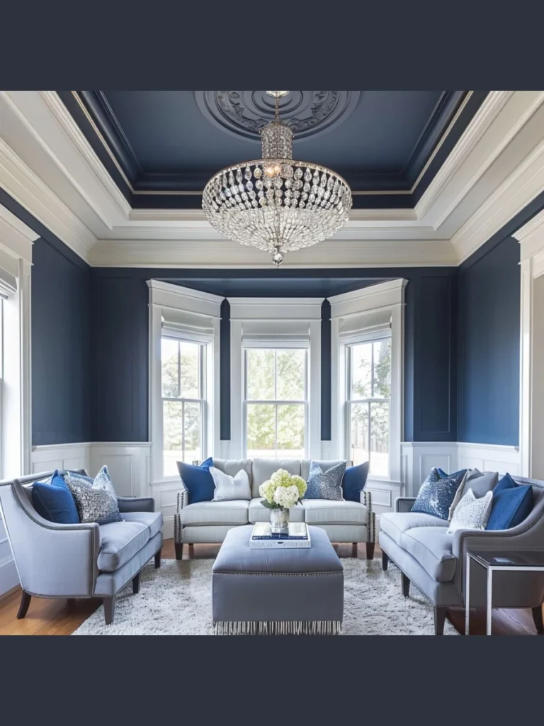 Sophisticated Navy Blue Statements