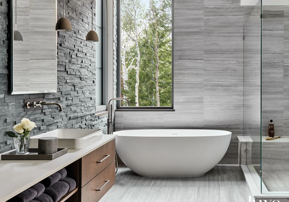 Spa-Inspired Bathroom Design