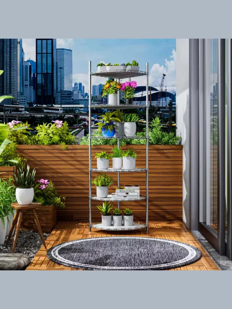 Space Saving Corner Wire Racks 