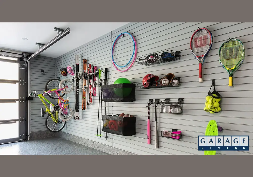 Sports Equipment Storage Wall
