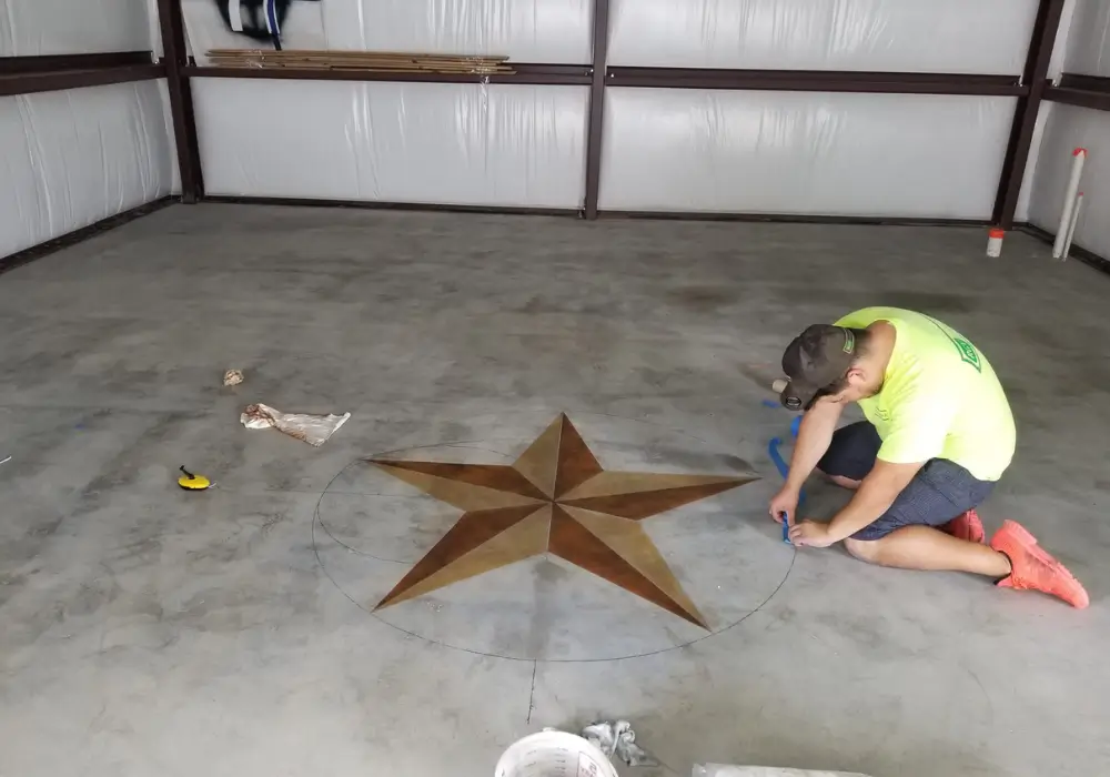Stained Concrete Flooring