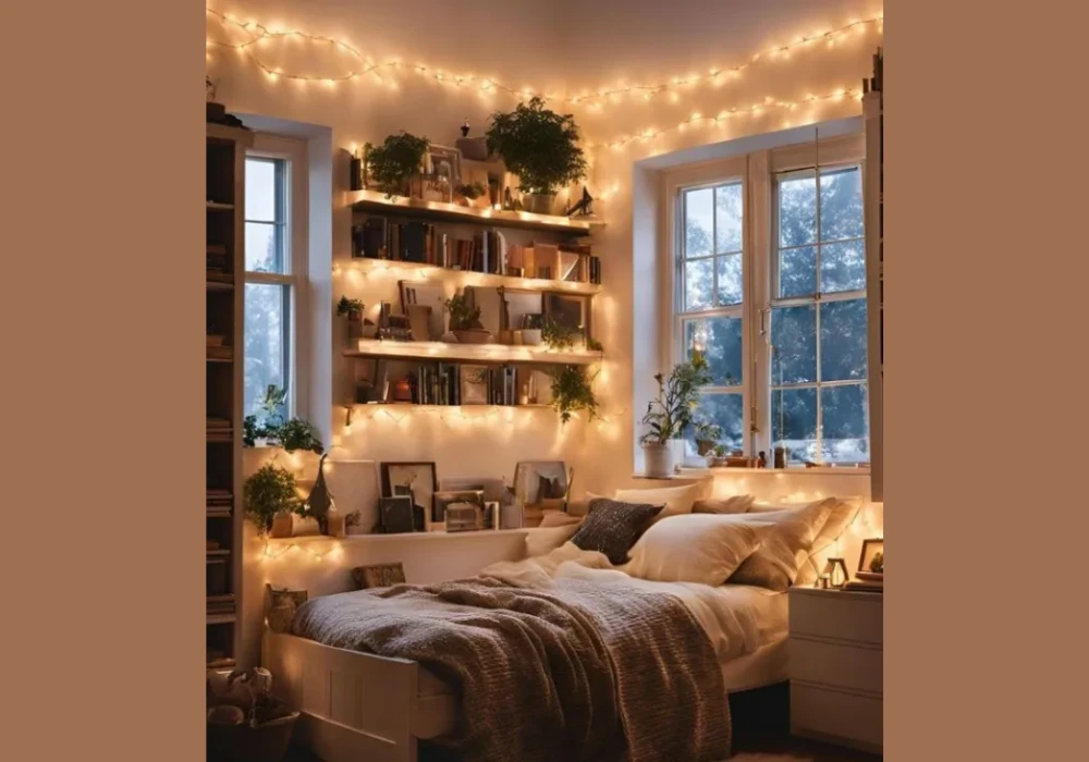 String Lights for a Warm Evening Ambiance