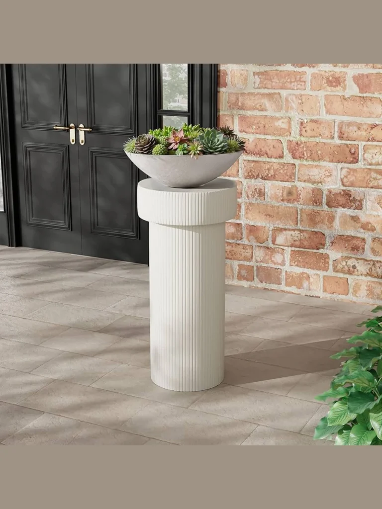 Sturdy Decorative Concrete Pedestals