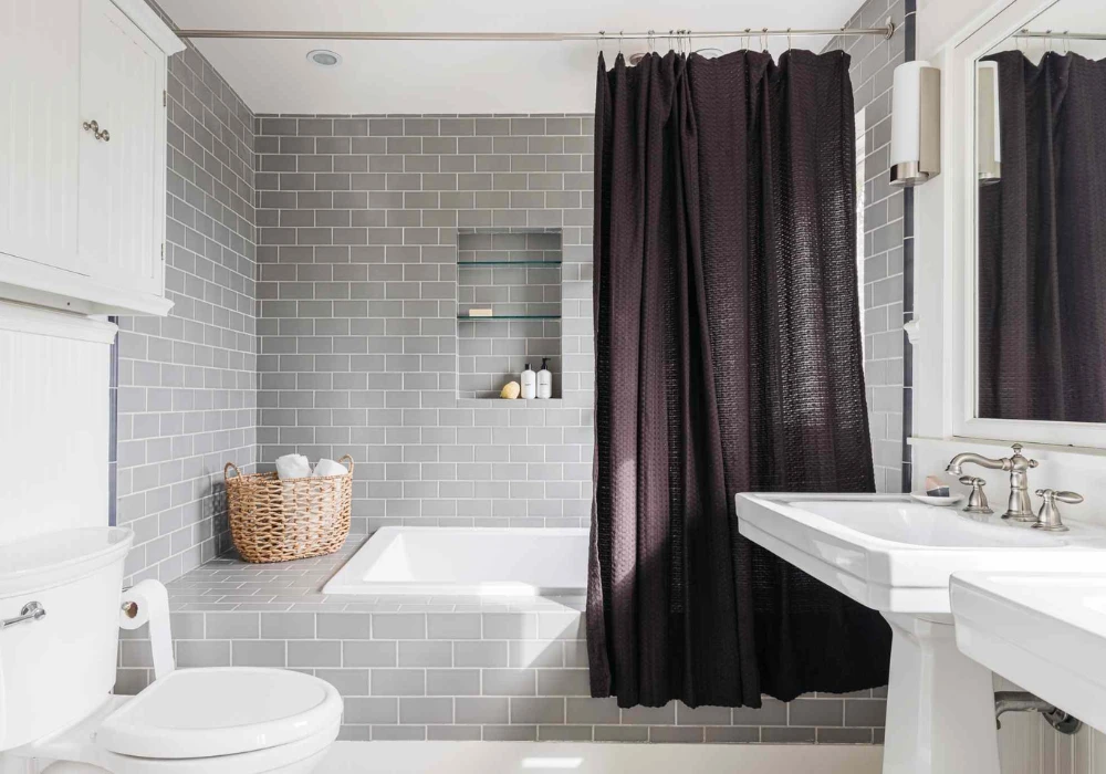 Subway Tiles for a Clean and Minimal Summer Bathroom Look