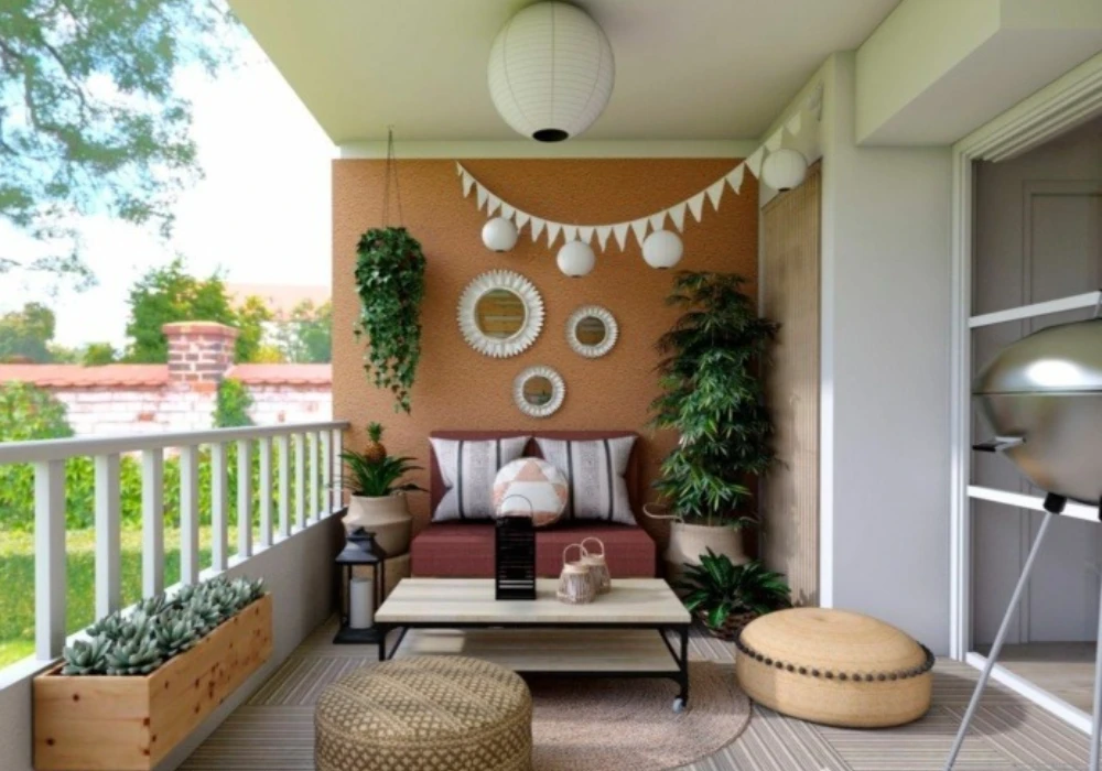 Summer Balcony Decoration Ideas for Small Spaces