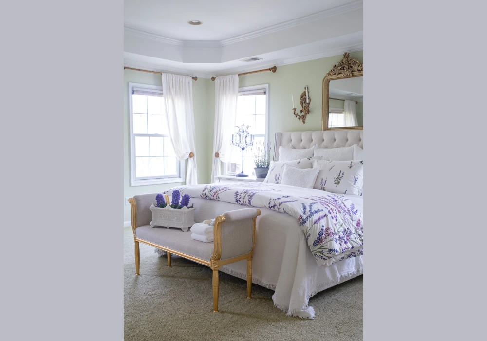 Summer Bedroom Decor Ideas with Minimal Furniture Setup