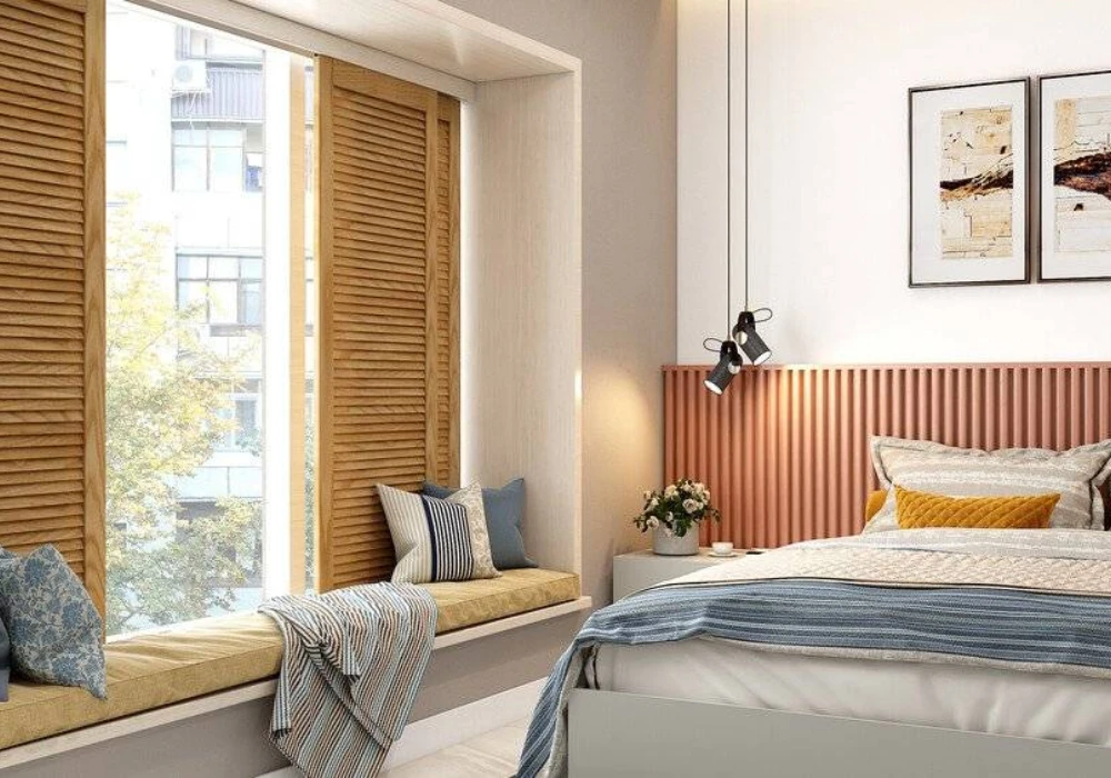 Summer Bedroom Decor Ideas with Window Airflow Optimization