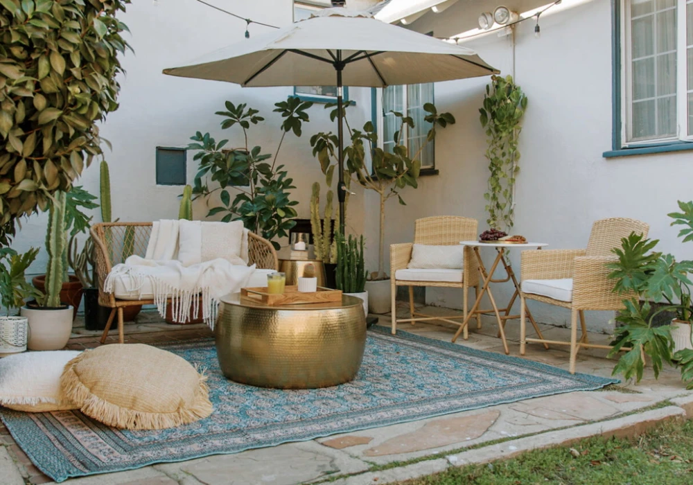 Summer Garden Decoration Ideas with Natural Elements