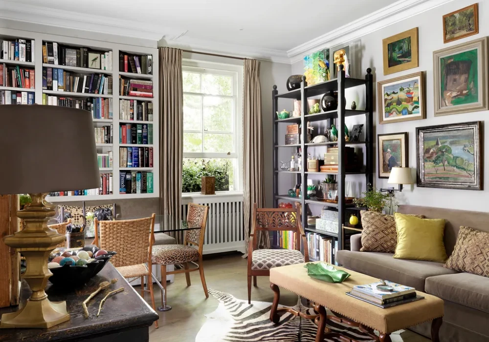 Summer Indoor Decoration Ideas with Open Shelving Style