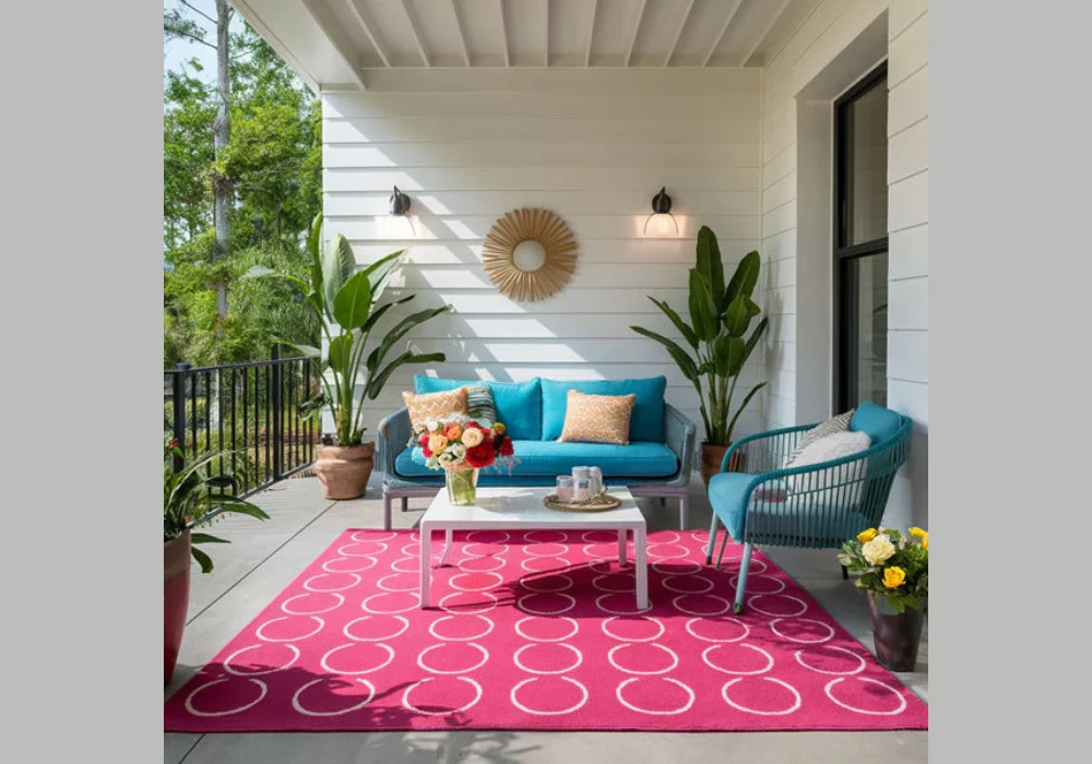 Summer Outdoor Rug and Textile Styling Ideas