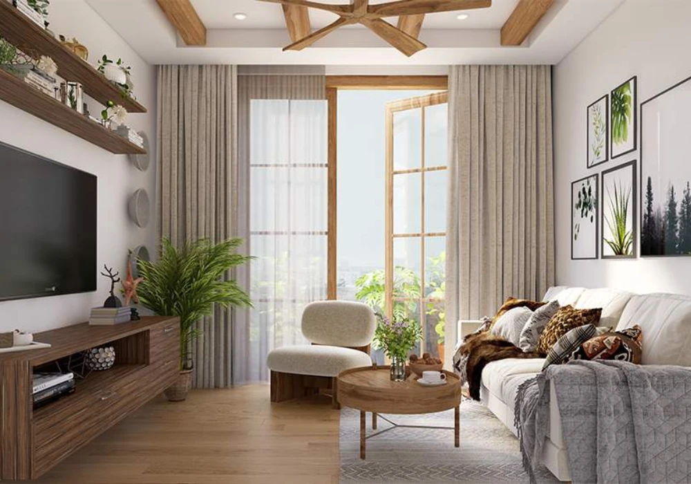 Summer wall decoration ideas for light and fresh interiors