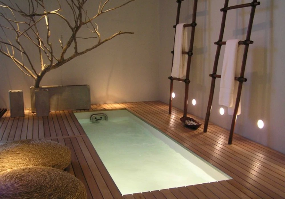 Sunken Bathtub Luxury Idea